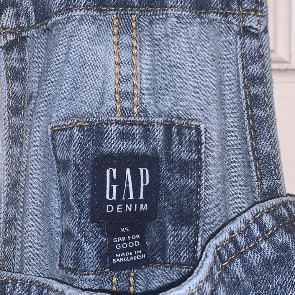 Gap Patchwork Overalls